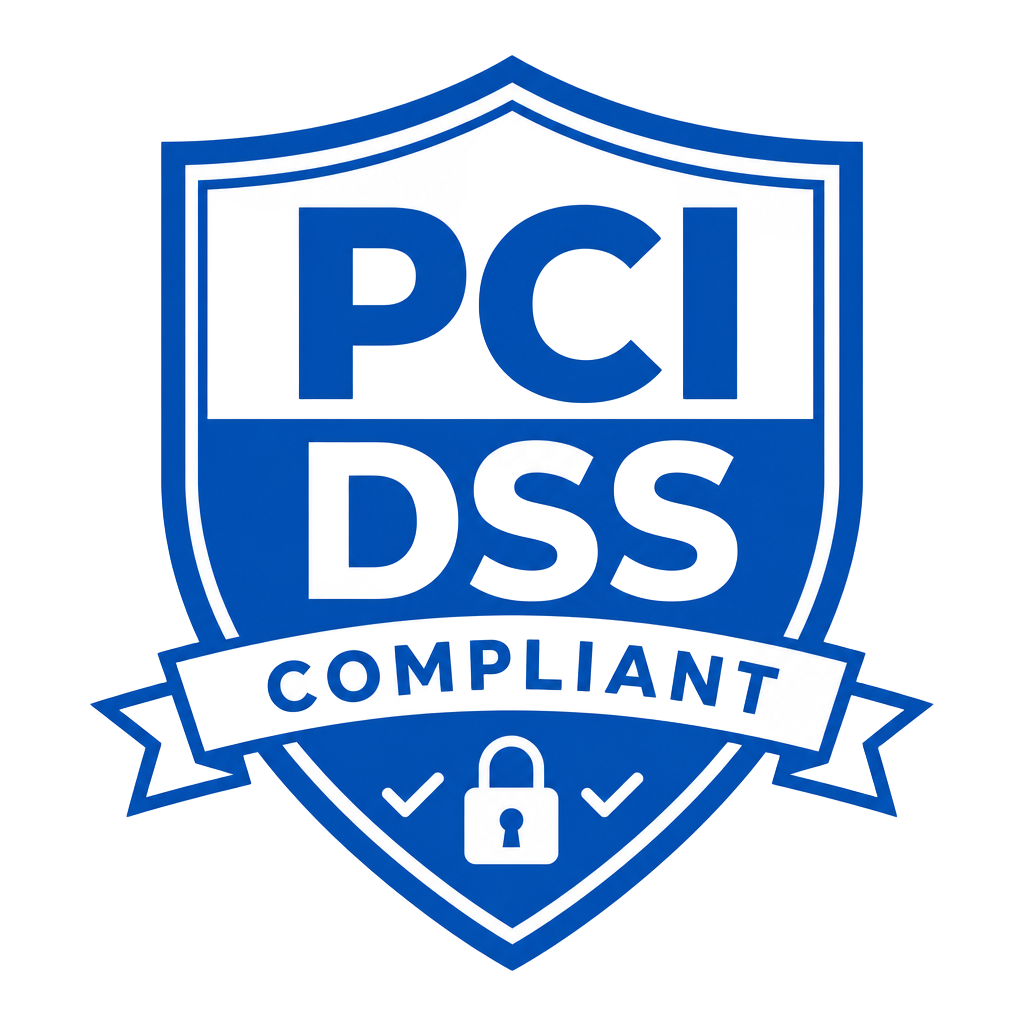 PCI DSS certification badge